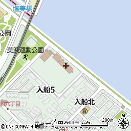 浦安市まちづくり活動プラザ周辺の地図