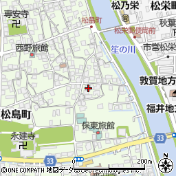 福井県敦賀市松島町5-16周辺の地図