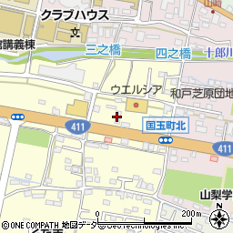 芙蓉建設株式会社　甲府東店周辺の地図