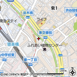 ライオンズマンション渋谷シティ周辺の地図