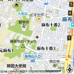 野村の仲介ＰＬＵＳ　麻布営業部・営業二課周辺の地図