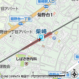 柴崎駅周辺の地図
