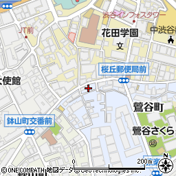 東京都渋谷区鶯谷町18周辺の地図