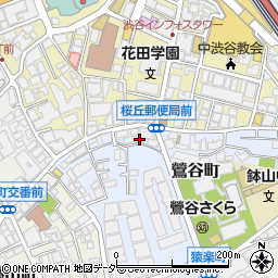 東京都渋谷区鶯谷町15周辺の地図