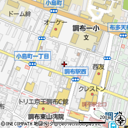 日本調剤　調布薬局周辺の地図