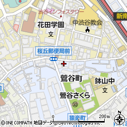 マルエツプチ渋谷鶯谷町店周辺の地図