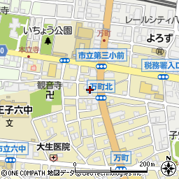東京都八王子市万町116周辺の地図