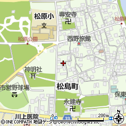 福井県敦賀市松島町23-25周辺の地図