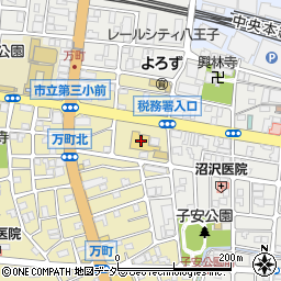 東京都八王子市万町20周辺の地図