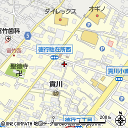 富士物流甲府営業所周辺の地図