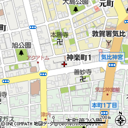 株式会社奥井海生堂　神楽本店周辺の地図
