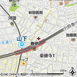 キャンドゥ豪徳寺駅前店周辺の地図