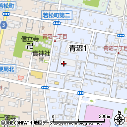 テルウェル東日本株式会社　山梨支店周辺の地図