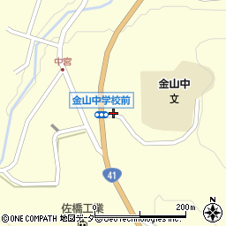 岐阜県下呂市金山町金山2692-1周辺の地図