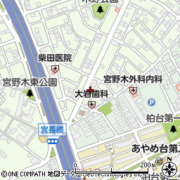 太郎塾　宮野木Ａ教室周辺の地図