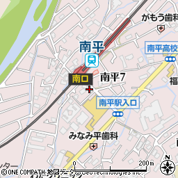 多摩信用金庫南平支店周辺の地図