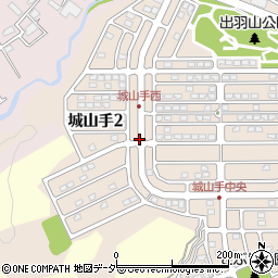 東京都八王子市城山手2丁目周辺の地図