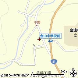 岐阜県下呂市金山町金山2768周辺の地図