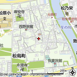 福井県敦賀市松島町13周辺の地図