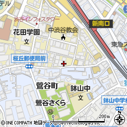 モドマルシェ渋谷桜丘周辺の地図
