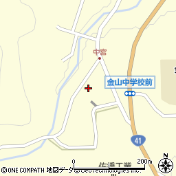 岐阜県下呂市金山町金山2760周辺の地図