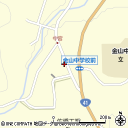 岐阜県下呂市金山町金山2768-4周辺の地図