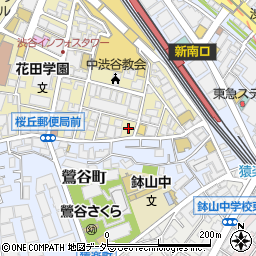 東京都渋谷区桜丘町10-1周辺の地図