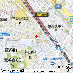 東京都渋谷区桜丘町5-3周辺の地図