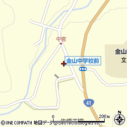 岐阜県下呂市金山町金山2769周辺の地図
