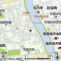 福井県敦賀市松島町3-11周辺の地図