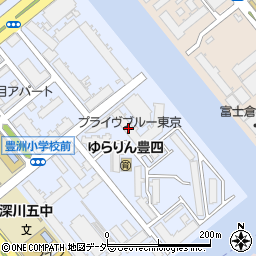 プライヴブルー東京Ｄ棟周辺の地図
