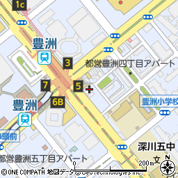 東京ベイ信用金庫豊洲支店周辺の地図