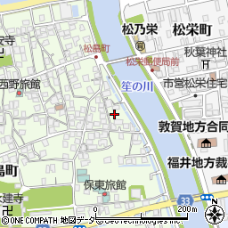 福井県敦賀市松島町3周辺の地図