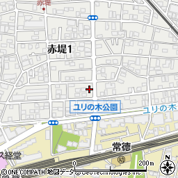 東京都世田谷区赤堤1丁目17-21周辺の地図