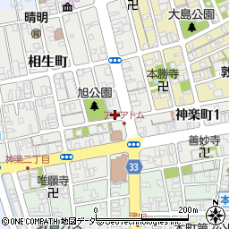 いせや商店周辺の地図