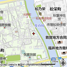福井県敦賀市松島町3-12周辺の地図