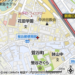 東京都渋谷区桜丘町11-8周辺の地図