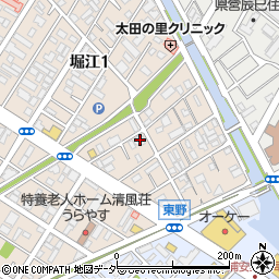 日本ペイント浦安寮周辺の地図