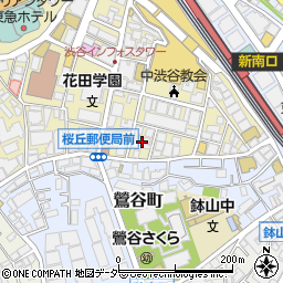 東京都渋谷区桜丘町11周辺の地図
