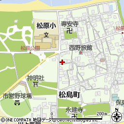 福井県敦賀市松島町24-11周辺の地図