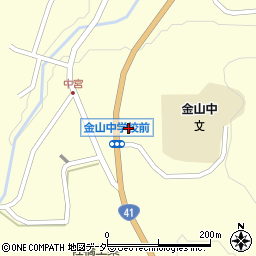 岐阜県下呂市金山町金山2670周辺の地図