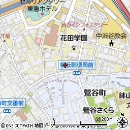 プラウドフラット渋谷桜丘周辺の地図