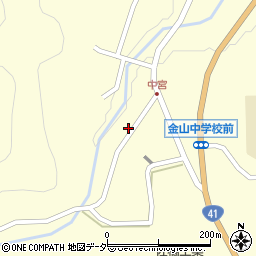 岐阜県下呂市金山町金山2747周辺の地図