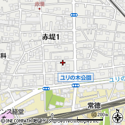 東京都世田谷区赤堤1丁目17-16周辺の地図