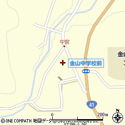 岐阜県下呂市金山町金山2755周辺の地図