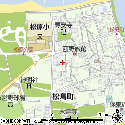 福井県敦賀市松島町24-5周辺の地図