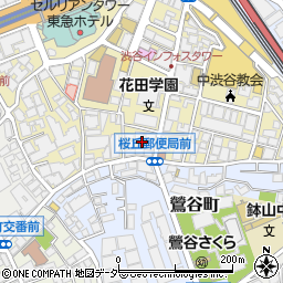 東京都渋谷区桜丘町21周辺の地図