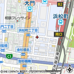 中華居酒屋 三百宴や 浜松町・大門店周辺の地図