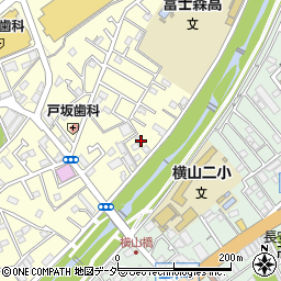 東京都八王子市長房町444-1周辺の地図