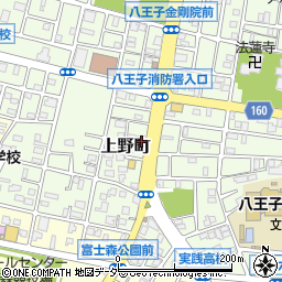 東京都八王子市上野町29周辺の地図